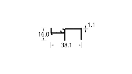 JAMBA MÓVIL ASTRAL 1.6 (38.1 X 16) mm.