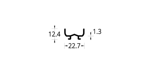ADAPTADOR ASTRAL 345 (22.7 X 12.4) mm.