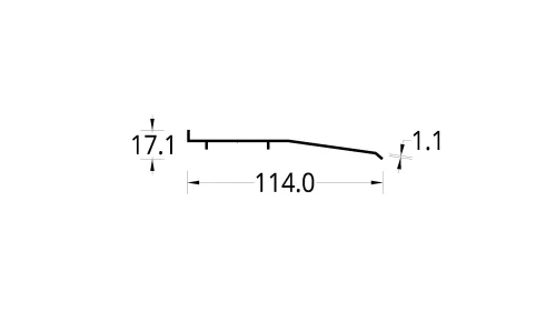 ALFAJIA 11 cm. (114 X 17.1) mm.