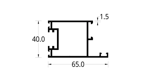 PERIMETRAL HOJA AWA (65 X 40) mm.